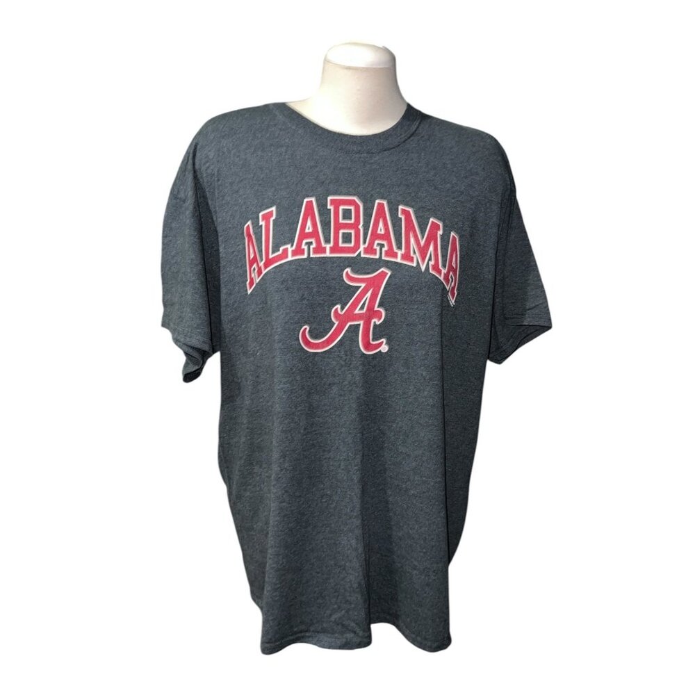 Alabama Crimson Tide Gray T-Shirt Sz XL Gildan Ultra Cotton